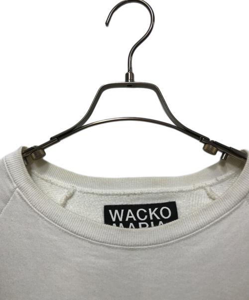 WACKO MARIA（ワコマリア）WACKO MARIA (ワコマリア) クルーネックスウェット ホワイト サイズ:Mの古着・服飾アイテム