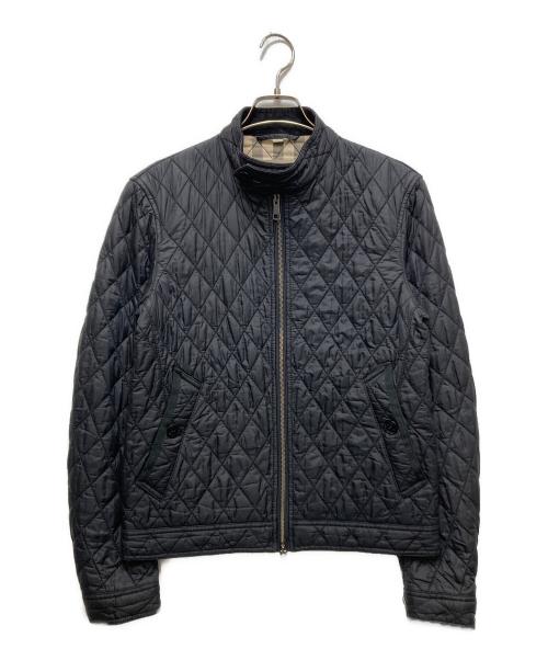 BURBERRY BRIT（バーバリーブリット）BURBERRY BRIT (バーバリーブリット) 裏地ノバチェックキルティングジャケット 3847415  ブラック サイズ:Sの古着・服飾アイテム