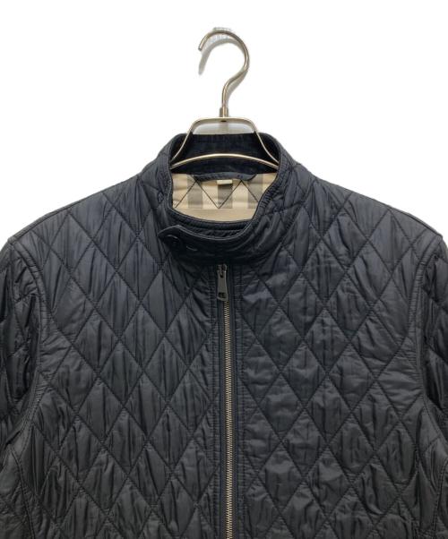 BURBERRY BRIT（バーバリーブリット）BURBERRY BRIT (バーバリーブリット) 裏地ノバチェックキルティングジャケット 3847415  ブラック サイズ:Sの古着・服飾アイテム