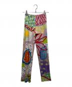 PLEATS PLEASEプリーツプリーズ）の古着「総柄プリーツパンツ」｜マルチカラー