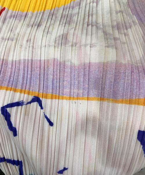 PLEATS PLEASE（プリーツプリーズ）PLEATS PLEASE (プリーツプリーズ) 総柄プリーツパンツ マルチカラー サイズ:不明の古着・服飾アイテム