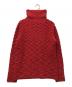 ISSEY MIYAKE（イッセイミヤケ）の古着「3Dハイネックアンゴラニット　 00’S archive　　IM13KN051」｜レッド