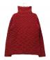 ISSEY MIYAKE (イッセイミヤケ) 3Dハイネックアンゴラニット　 00’S archive　　IM13KN051 レッド サイズ:M：20000円