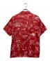 VISVIM (ビズビム) DUKE SHIRT S/S VILLAGE レッド サイズ:2：30000円