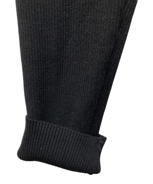 Ameri（アメリ）AMERI (アメリ) BALLOON DETAIL KNIT DOCKING DRESS ブラック サイズ:Mの古着・服飾アイテム