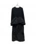 AMERI（アメリ）の古着「BALLOON DETAIL KNIT DOCKING DRESS」｜ブラック