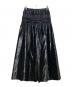 MAISON SPECIAL (メゾンスペシャル) Metallic Flare Skirt ブラック サイズ:38：7000円