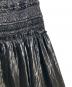 中古・古着 MAISON SPECIAL (メゾンスペシャル) Metallic Flare Skirt ブラック サイズ:38：7000円