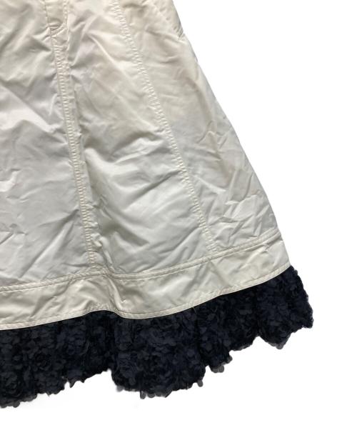 MAISON SPECIAL（メゾンスペシャル）MAISON SPECIAL (メゾンスペシャル) Belted 2way Flower Hem Volume Skirt ベージュ サイズ:38の古着・服飾アイテム