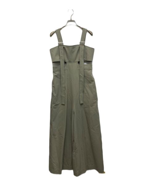 UN3D.（アンスリード）UN3D. (アンスリード) DROOP SHOULDER AIO カーキ サイズ:38 未使用品の古着・服飾アイテム