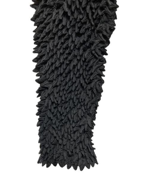 ISSEY MIYAKE（イッセイミヤケ）ISSEY MIYAKE (イッセイミヤケ) 90's ポップコーン プリーツシャツ ブラック サイズ:Mの古着・服飾アイテム