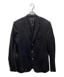 DOLCE & GABBANA（ドルチェ＆ガッバーナ）の古着「金釦3Bテーラードジャケット」｜ブラック