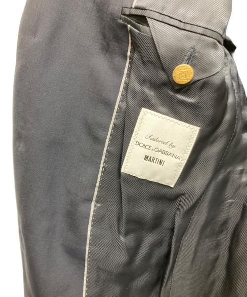 DOLCE & GABBANA（ドルチェ＆ガッバーナ）DOLCE & GABBANA (ドルチェ＆ガッバーナ) 金釦3Bテーラードジャケット ブラック サイズ:48の古着・服飾アイテム