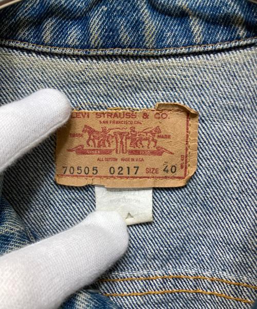 LEVI'S（リーバイス）LEVI'S (リーバイス) 705054th デニムジャケット インディゴ サイズ:40の古着・服飾アイテム