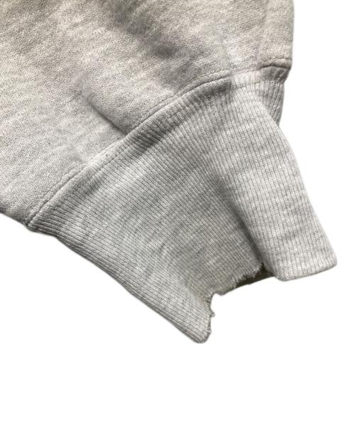 Champion REVERSE WEAVE（チャンピオン リバース ウィーブ）Champion REVERSE WEAVE (チャンピオン リバース ウィーブ) ハトメ付３段プリントプルオーバーパーカー グレー サイズ:XLの古着・服飾アイテム