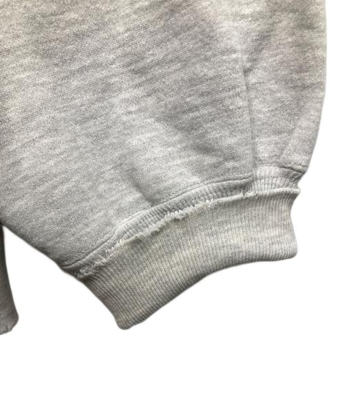 Champion REVERSE WEAVE（チャンピオン リバース ウィーブ）Champion REVERSE WEAVE (チャンピオン リバース ウィーブ) ハトメ付３段プリントプルオーバーパーカー グレー サイズ:XLの古着・服飾アイテム