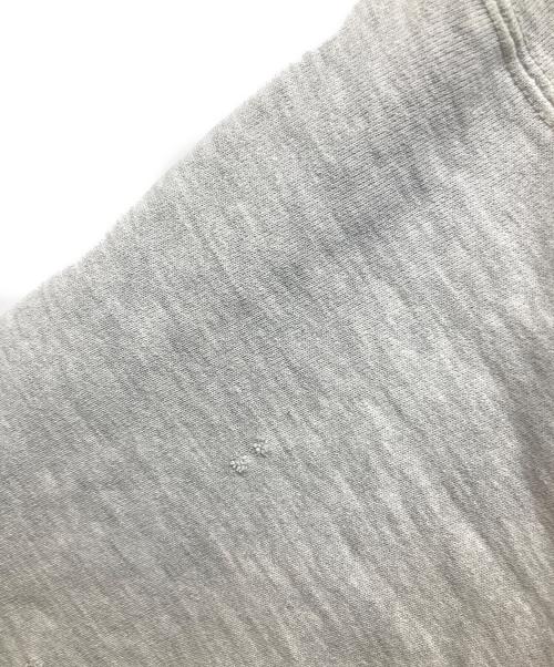 Champion REVERSE WEAVE（チャンピオン リバース ウィーブ）Champion REVERSE WEAVE (チャンピオン リバース ウィーブ) ハトメ付３段プリントプルオーバーパーカー グレー サイズ:XLの古着・服飾アイテム