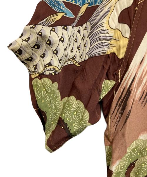 Sun Surf（サンサーフ）Sun Surf (サンサーフ) アロハシャツ ブラウン サイズ:Ⅿの古着・服飾アイテム