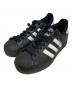 adidas（アディダス）の古着「スーパースターII」｜ブラック