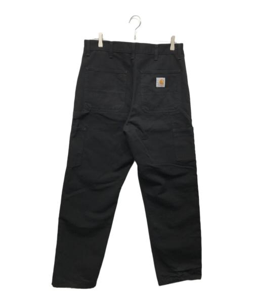 Carhartt WIP（カーハート ワークインプログレス）CARHARTT WIP (カーハート ワークインプログレス) ダブルニーペインターパンツ ブラック サイズ:W32×L32の古着・服飾アイテム