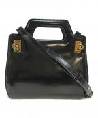 Ferragamoフェラガモ）の古着「ワンダ 2WAY ミニバッグ」｜ブラック