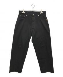OUTDOOR Usual Life Things（アウトドアプロダクツ ユージュアル ライフ シングス）の古着「デニムパンツ」｜ブラック