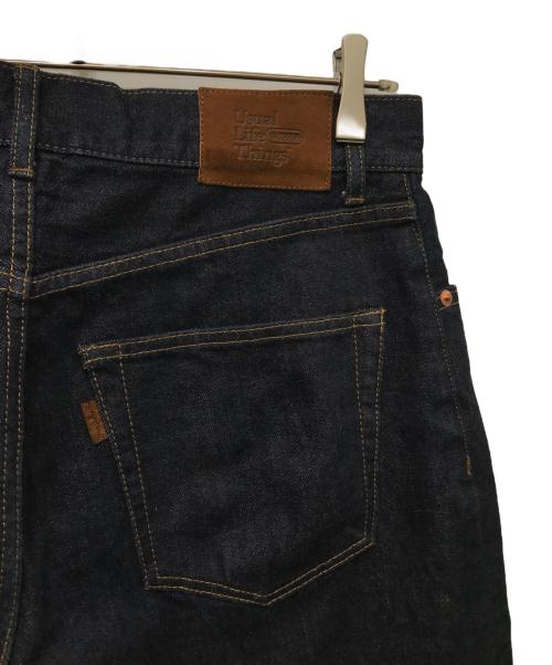 OUTDOOR Usual Life Things（アウトドアプロダクツ ユージュアル ライフ シングス）OUTDOOR Usual Life Things (アウトドアプロダクツ ユージュアル ライフ シングス) ULTデニムミッドライズルーズ5PKT インディゴ サイズ:Mの古着・服飾アイテム