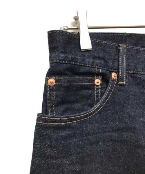 OUTDOOR Usual Life Things（アウトドアプロダクツ ユージュアル ライフ シングス）OUTDOOR Usual Life Things (アウトドアプロダクツ ユージュアル ライフ シングス) ULTデニムミッドライズルーズ5PKT インディゴ サイズ:Mの古着・服飾アイテム