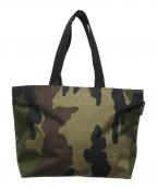 Herve Chapelierエルベシャプリエ）の古着「1027Wカモフラージュ (ナイロン舟型トートM）」｜カーキ
