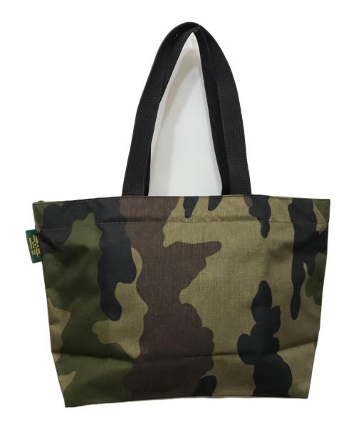 Herve Chapelier（エルベシャプリエ）Herve Chapelier (エルベシャプリエ) 1027Wカモフラージュ (ナイロン舟型トートM） カーキの古着・服飾アイテム