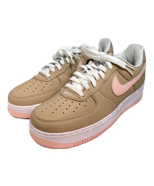 NIKE（ナイキ）NIKE (ナイキ) AIR FORCE 1 LOW RETRO LINEN/ATMOSPHERE-TRUE WHITE ベージュ サイズ:27.5cmの古着・服飾アイテム