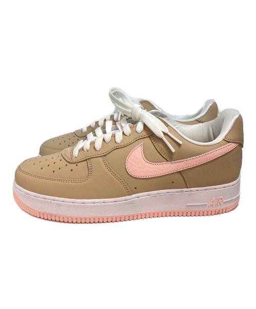 NIKE（ナイキ）NIKE (ナイキ) AIR FORCE 1 LOW RETRO LINEN/ATMOSPHERE-TRUE WHITE ベージュ サイズ:27.5cmの古着・服飾アイテム