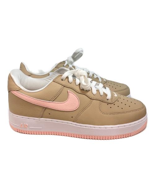 NIKE（ナイキ）NIKE (ナイキ) AIR FORCE 1 LOW RETRO LINEN/ATMOSPHERE-TRUE WHITE ベージュ サイズ:27.5cmの古着・服飾アイテム