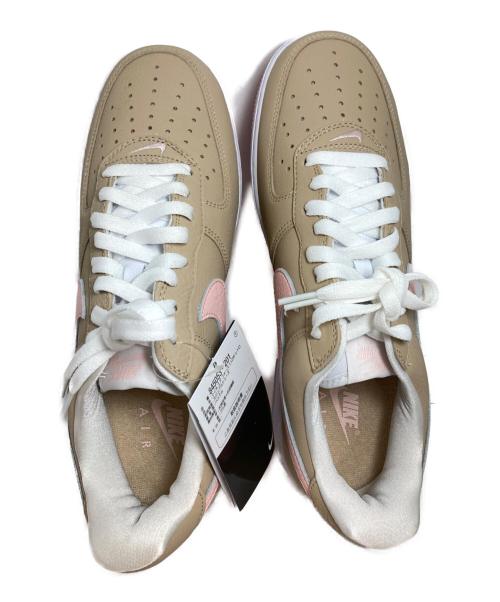 NIKE（ナイキ）NIKE (ナイキ) AIR FORCE 1 LOW RETRO LINEN/ATMOSPHERE-TRUE WHITE ベージュ サイズ:27.5cmの古着・服飾アイテム