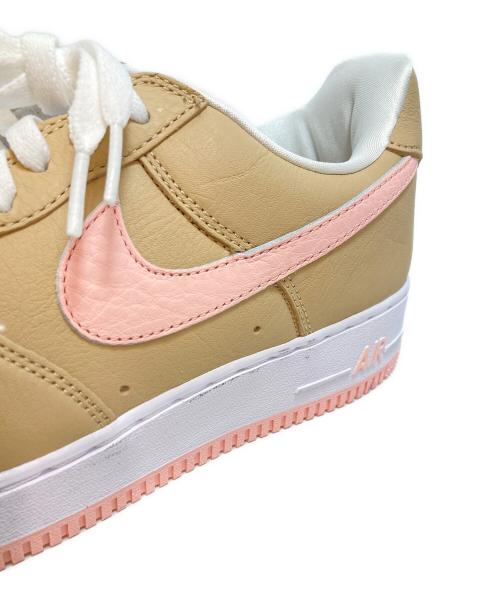 NIKE（ナイキ）NIKE (ナイキ) AIR FORCE 1 LOW RETRO LINEN/ATMOSPHERE-TRUE WHITE ベージュ サイズ:27.5cmの古着・服飾アイテム