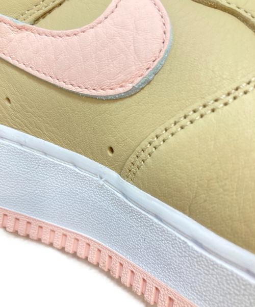 NIKE（ナイキ）NIKE (ナイキ) AIR FORCE 1 LOW RETRO LINEN/ATMOSPHERE-TRUE WHITE ベージュ サイズ:27.5cmの古着・服飾アイテム