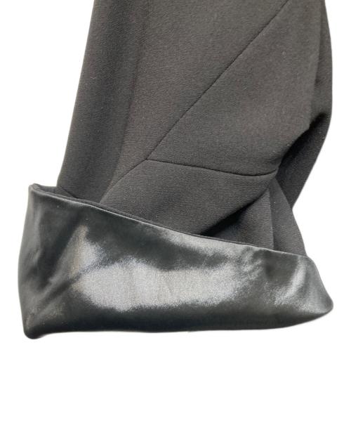 BALENCIAGA BLACK DRESS（バレンシアガ ブラック ドレス）BALENCIAGA BLACK DRESS (バレンシアガ ブラック ドレス) 7分丈ステンカラーコート ブラック サイズ:36の古着・服飾アイテム