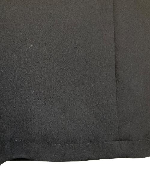 BALENCIAGA BLACK DRESS（バレンシアガ ブラック ドレス）BALENCIAGA BLACK DRESS (バレンシアガ ブラック ドレス) 7分丈ステンカラーコート ブラック サイズ:36の古着・服飾アイテム