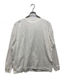 HOMME PLISSE ISSEY MIYAKE（オム プリッセ イッセイ ミヤケ）の古着「Invitation T-Shirt "White"」｜ホワイト