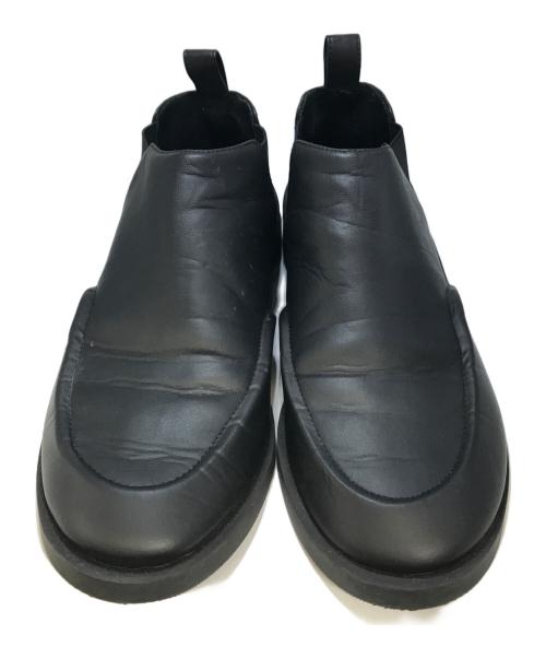 HOMME PLISSE ISSEY MIYAKE（オム プリッセ イッセイ ミヤケ）HOMME PLISSE ISSEY MIYAKE (オム プリッセ イッセイ ミヤケ) サイドゴアブーツ ブラック サイズ:3の古着・服飾アイテム