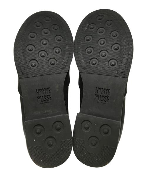 HOMME PLISSE ISSEY MIYAKE（オム プリッセ イッセイ ミヤケ）HOMME PLISSE ISSEY MIYAKE (オム プリッセ イッセイ ミヤケ) サイドゴアブーツ ブラック サイズ:3の古着・服飾アイテム