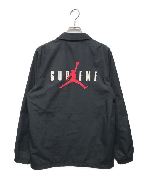 JORDAN（ジョーダン）JORDAN (ジョーダン) SUPREME (シュプリーム) コーチジャケット ブラック サイズ:Sの古着・服飾アイテム