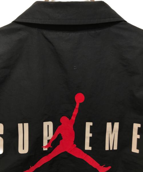 JORDAN（ジョーダン）JORDAN (ジョーダン) SUPREME (シュプリーム) コーチジャケット ブラック サイズ:Sの古着・服飾アイテム
