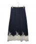 Mila Owen (ミラオーウェン) レースヘムスカート ネイビー サイズ:FREE：8000円