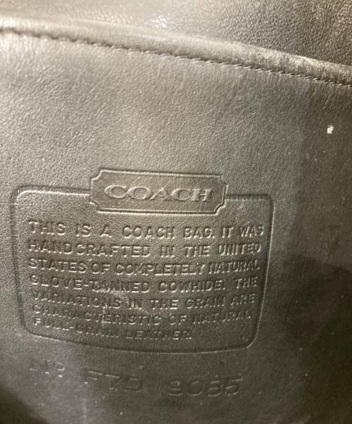 COACH（コーチ）COACH (コーチ) バケツレザーショルダーバッグ ブラックの古着・服飾アイテム