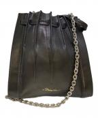 3.1 phillip limスリーワンフィリップリム）の古着「Mini Pleated Florence Bag」｜ブラック