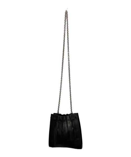 3.1 phillip lim（スリーワンフィリップリム）3.1 phillip lim (スリーワンフィリップリム) Mini Pleated Florence Bag ブラックの古着・服飾アイテム