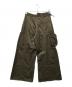 VIAVANDA (ヴィアヴァンダ) COLOR STITCH BAGGY WIDE PANTS オリーブ サイズ:FREE：8000円