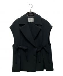 ARPEGE STORY（アルページュストーリー）の古着「リボン付きテーラージレ」｜ブラック