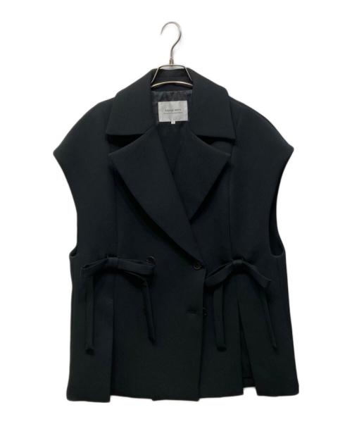 ARPEGE STORY（アルページュストーリー）Arpege story (アルページュストーリー) リボン付きテーラージレ ブラック サイズ:1の古着・服飾アイテム